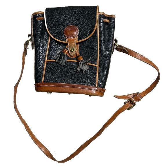 Dooney & Bourke Vintage Women’s All Weather Pebble Leather Crossbody Drawstring - Picture 1 of 11